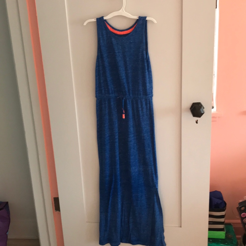 Blue kids dress from Old Navy.